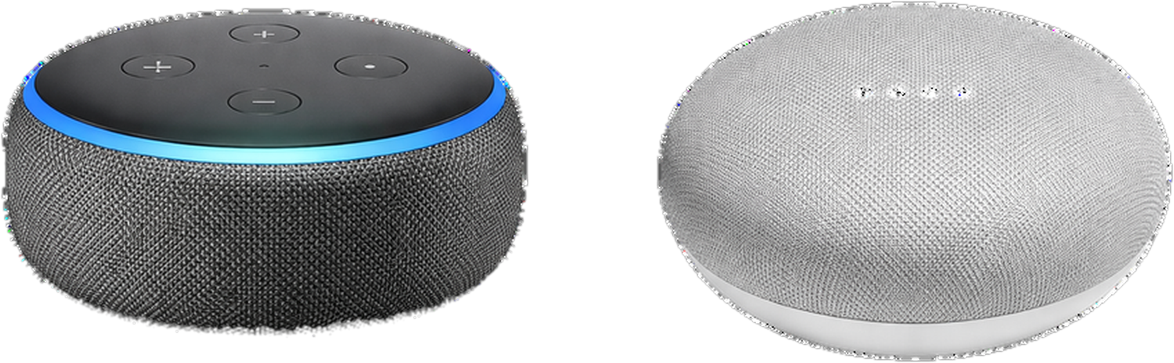 Alexa and Google speakers